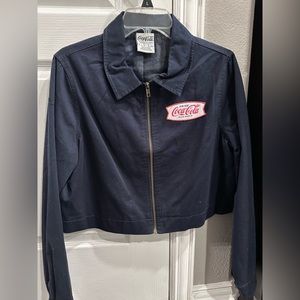 Cropped Coca Cola jacket